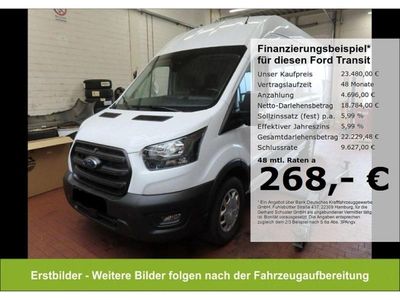 Gebraucht Ford Transit 170 PS (125 kW) 2023 Frostweiß Van