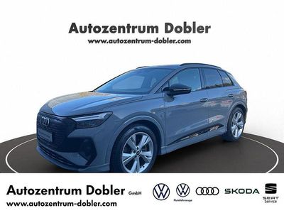 Gebraucht Audi Q4 e-tron S-Line 150 kW (204 PS) 2023 Grau SUV