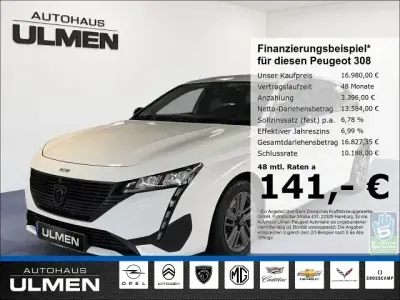 Gebraucht Peugeot 308 SW Active 131 PS (96 kW) 2022 Weiss Kombi