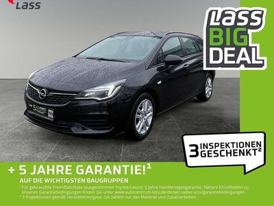 Gebraucht Opel Astra Edition 122 PS (89 kW) 2020 Schwarz Kombi