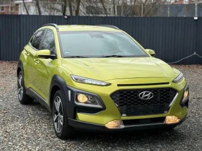 Gebraucht Hyundai Kona Style 177 PS (130 kW) 2018 Gelb SUV