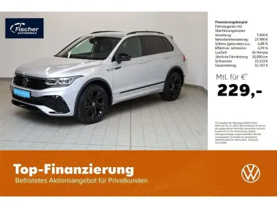 Gebraucht VW Tiguan R-line 200 PS (147 kW) 2022 Silber SUV