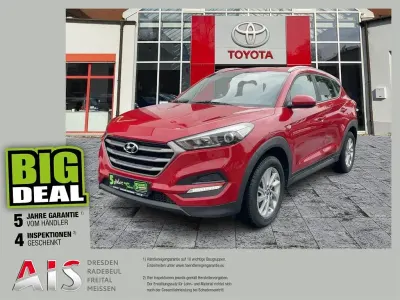 Gebraucht Hyundai Tucson Classic 132 PS (97 kW) 2018 Rot SUV