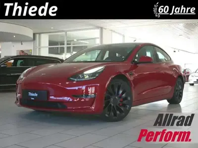 Usata Tesla Model 3 Performance 377 kW (513 CV) 2022 Rosso Berlina