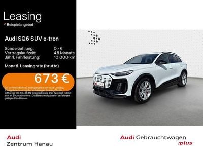 Gebraucht Audi SQ6 e-tron S-Line 359 kW (489 PS) 2025 Gletscherweiß metallic SUV