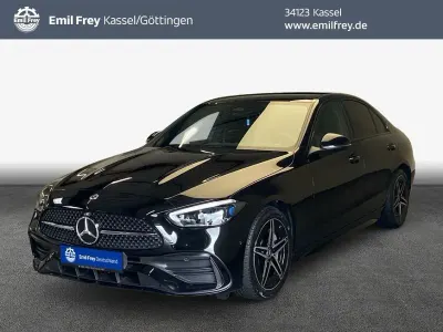 Gebraucht Mercedes C180 AMG 170 PS (125 kW) 2025 Obsidianschwarz metallic Limousine