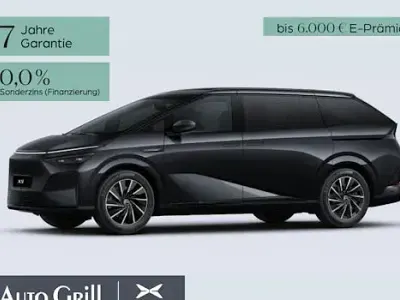 Neu XPENG X9 AWD Performance 369 kW (503 PS) 2026 Blau Van / Kleinbus
