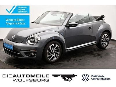 Platinum grey metallic (metallic) Gebraucht 2018 VW Beetle Design Cabrio | 22.990 € (Teuer)