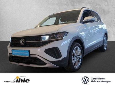 Weiss Gebraucht 2024 VW T-Cross Life SUV | 23.290 € (Fairer Preis)