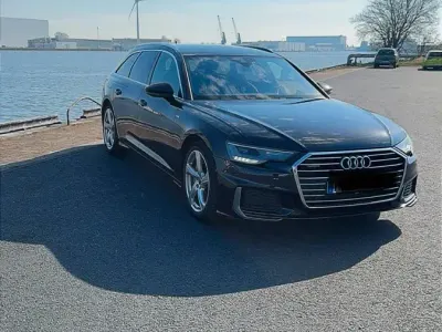 Używany Audi A6 S-line plus 286 KM (210 kW) 2021 Niebieski Kombi