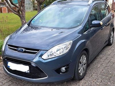Gebraucht Ford Grand C-Max Titanium 116 PS (85 kW) 2010 Blau Van / Kleinbus