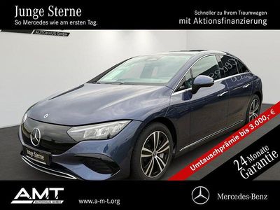 Lack sodalithblau Gebraucht 2024 Mercedes EQE300 Electric Art Limousine | 47.800 € (Etwas zu teuer)