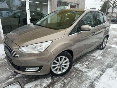 Grau Gebraucht 2018 Ford C-MAX Titanium Van / Kleinbus | 14.790 € (Fairer Preis)