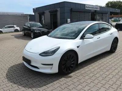 Gebraucht Tesla Model 3 Performance 377 kW (513 PS) 2021 Weiß Limousine