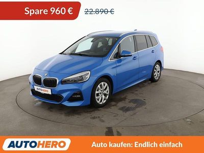 Gebraucht BMW 218 Gran Tourer M Sport 150 PS (110 kW) 2021 Blau Van / Kleinbus