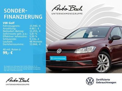 gebraucht VW Golf VII 1.6 TDI IQ.DRIVE, Navi, App-Connect, AH