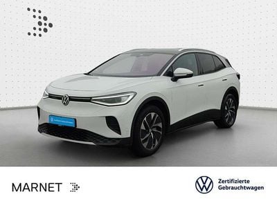 Gletscherweiß metallic/schwarz Gebraucht 2025 VW ID.4 Pro SUV | 37.490 € (Guter Preis)
