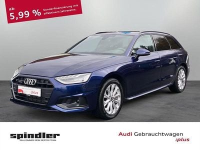 Navarrablau metallic Gebraucht 2021 Audi A4 Ambiente Kombi | 30.380 € (Fairer Preis)