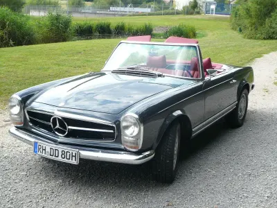 Gebraucht Mercedes SL280 170 PS (125 kW) 1968 Grau Cabrio