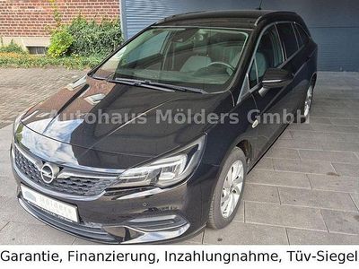 Schwarz Gebraucht 2021 Opel Astra Kombi | 16.450 € (Teuer)
