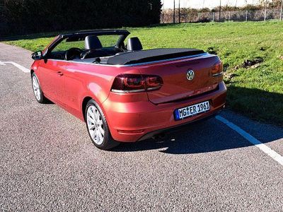Gebraucht VW Golf Cabriolet 160 PS (117 kW) 2012 Rot Cabrio