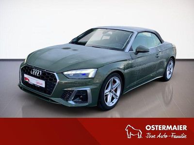 Distriktgrün verdeck schwarz Gebraucht 2025 Audi Cabriolet S-Line Cabrio | 48.390 €