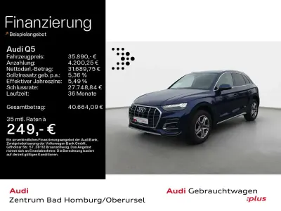 Gebraucht Audi Q5 Advanced Plus 204 PS (150 kW) 2023 Navarrablau metallic SUV