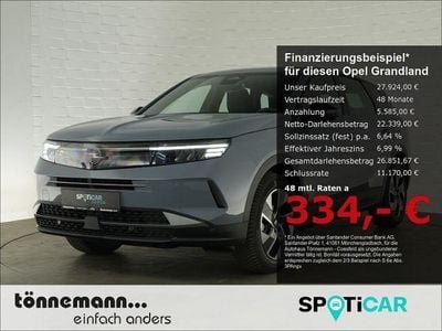 Nieuw Opel Grandland X Edition 145 PK (106 kW) 2025 Grijs SUV