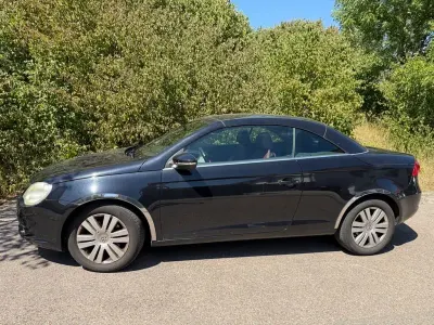 Gebraucht VW Eos 122 PS (89 kW) 2009 Schwarz Cabrio