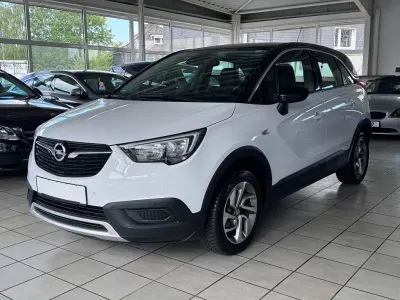 Gebraucht Opel Crossland X Design Edition 110 PS (80 kW) 2018 Weiß SUV