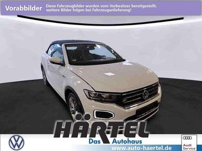 Gebraucht VW T-Roc Cabriolet R-line 150 PS (110 kW) 2021 Pure white, solid Cabrio