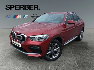Begagnad BMW X4 Sport Line 265 HK (194 kW) 2020 Röd SUV