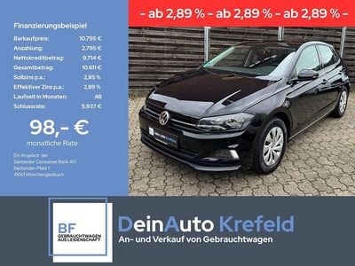 Second-hand VW Polo Comfortline 75 CP (55 kW) 2018 Negru Hatchback