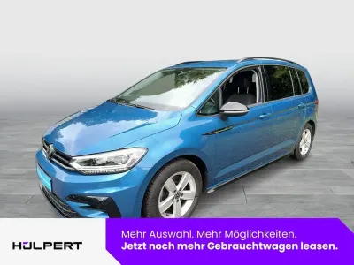 Gebraucht VW Touran Style 150 PS (110 kW) 2023 Caribbean blue metallic Van / Kleinbus