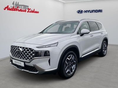 Glacier white Gebraucht 2021 Hyundai Santa Fe Prime SUV | 35.450 € (Etwas zu teuer)