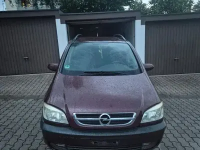 Gebraucht Opel Zafira 125 PS (91 kW) 2004 Rot Van / Kleinbus