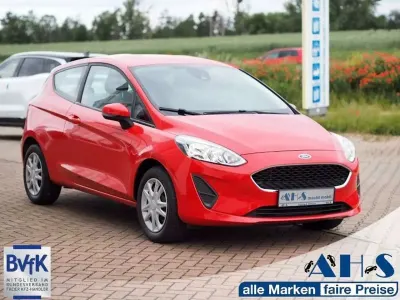 Usata Ford Fiesta 86 CV (63 kW) 2018 Rosso Utilitaria