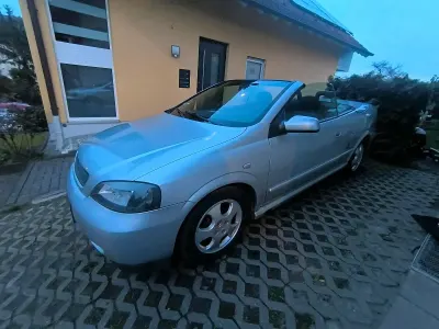 Gebraucht Opel Astra Cabriolet 100 PS (73 kW) 2002 Silber Cabrio