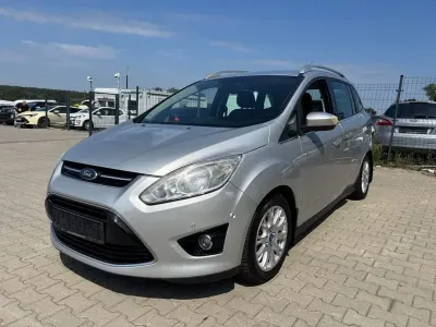 Gebraucht Ford Grand C-Max 125 PS (91 kW) 2012 Silber Van / Kleinbus