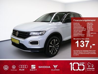 gebraucht VW T-Roc STYLE 2.0TDI 150PS DSG ACC.5J-G.NAVI.2xPDC