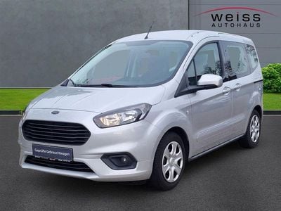 Gebraucht Ford Tourneo Courier Trend 101 PS (74 kW) 2019 Silber Van / Kleinbus