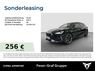 Gebraucht Cupra Leon 245 PS (180 kW) 2023 Midnight schwarz metallic Limousine