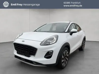Gebraucht Ford Puma Titanium 125 PS (91 kW) 2023 Frozen white SUV