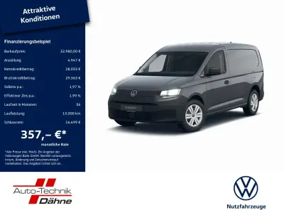 Neu VW Caddy 102 PS (75 kW) 2025 Pure grey Van / Kleinbus