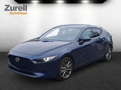 Neu Mazda 3 Exclusive-Line 140 PS (102 kW) 2026 Deep crystal blue Limousine