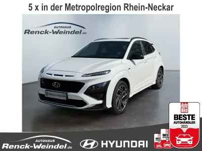 Gebraucht Hyundai Kona N Line 199 PS (146 kW) 2021 Weiß SUV