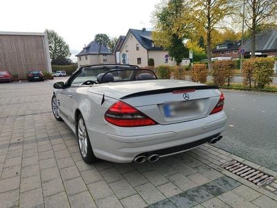 Gebraucht Mercedes SL500 AMG 306 PS (225 kW) 2002 Silber Cabrio