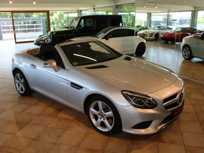 Gebraucht Mercedes SLC250 204 PS (150 kW) 2017 Silber Cabrio