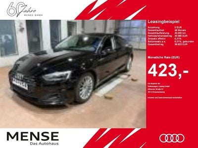 Gebraucht Audi A5 Sportback Advanced 163 PS (119 kW) 2023 Brillantschwarz Kleinwagen