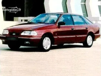 Gebraucht Ford Scorpio 120 PS (88 kW) 1991 Rot Limousine